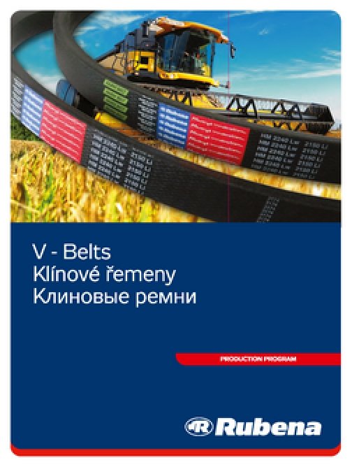 Klínové řemeny – EN | CZ