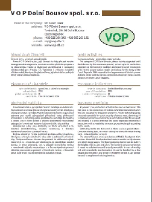 Profil z katalogu AOBP – CZ | EN