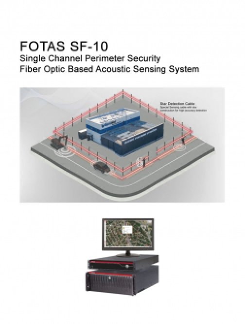 Akustický senzor FOTAS SF-10 – EN