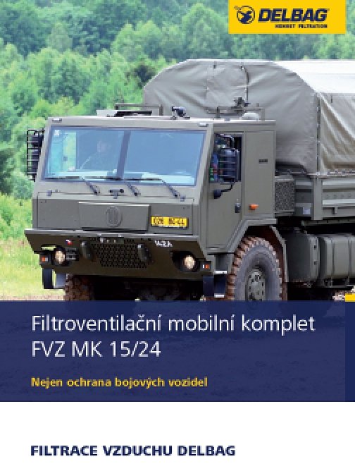 Filtroventilační mobilní komplet FVZ MK 15/24 – CZ