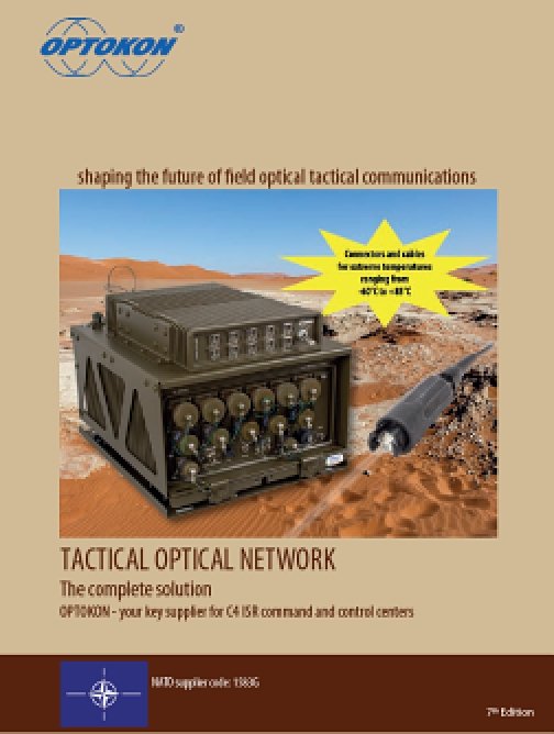 Katalog taktických optických sítí – EN