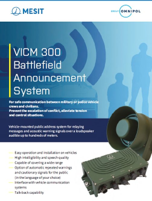 Exterkom VICM 300 – EN